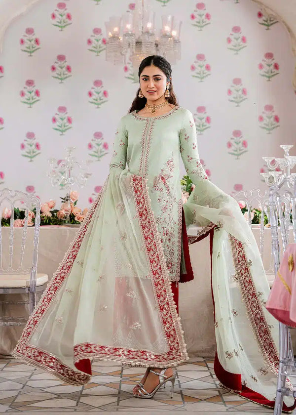 Akbar Aslam | Shadmani Luxury Formals 23 | Zari - Hoorain Designer Wear - Pakistani Ladies Branded Stitched Clothes in United Kingdom, United states, CA and Australia