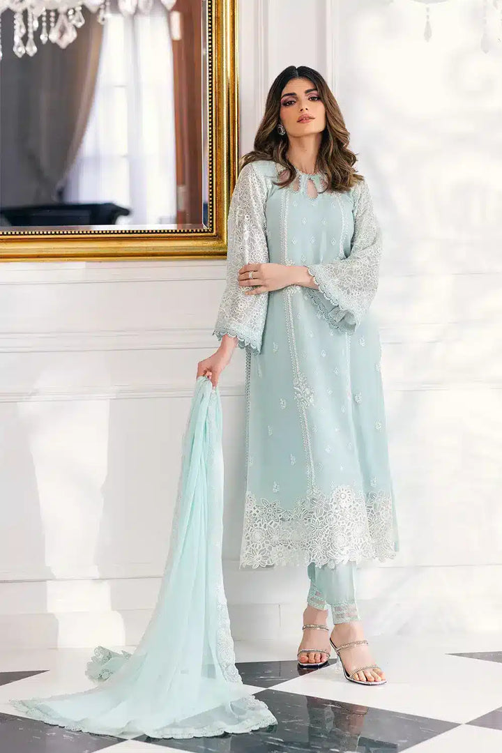Azure | Embroidered Ensembles 23 | Daisy Charm - Hoorain Designer Wear - Pakistani Ladies Branded Stitched Clothes in United Kingdom, United states, CA and Australia