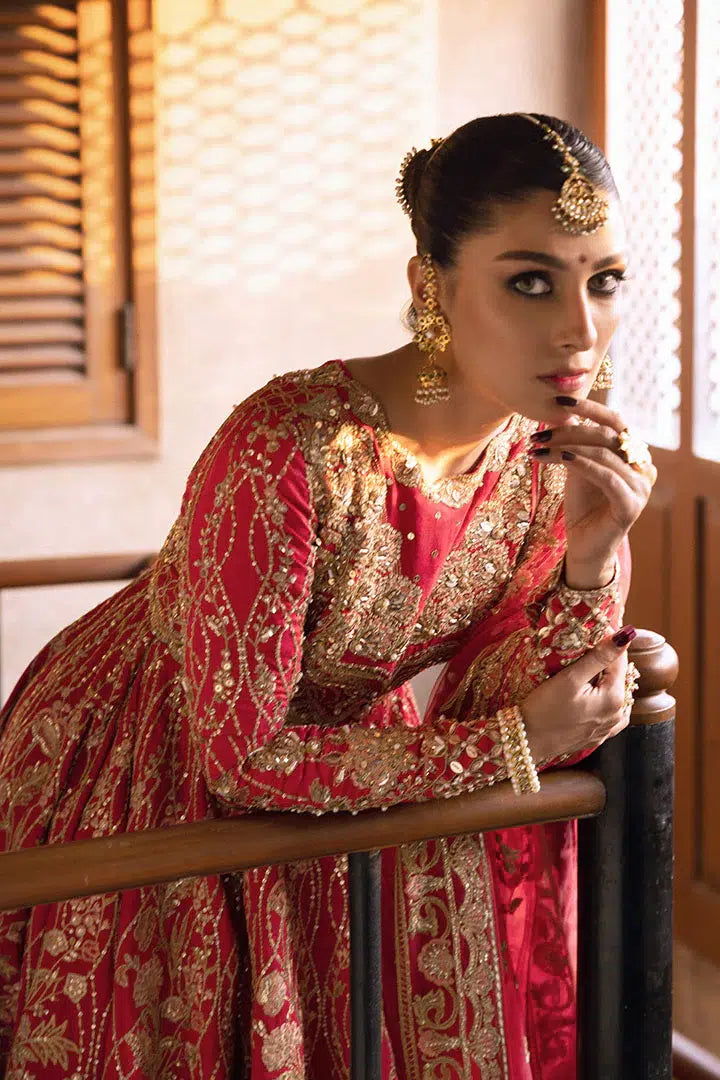 Erum Khan | Jahan Wedding 23 | Rani - Hoorain Designer Wear - Pakistani Ladies Branded Stitched Clothes in United Kingdom, United states, CA and Australia