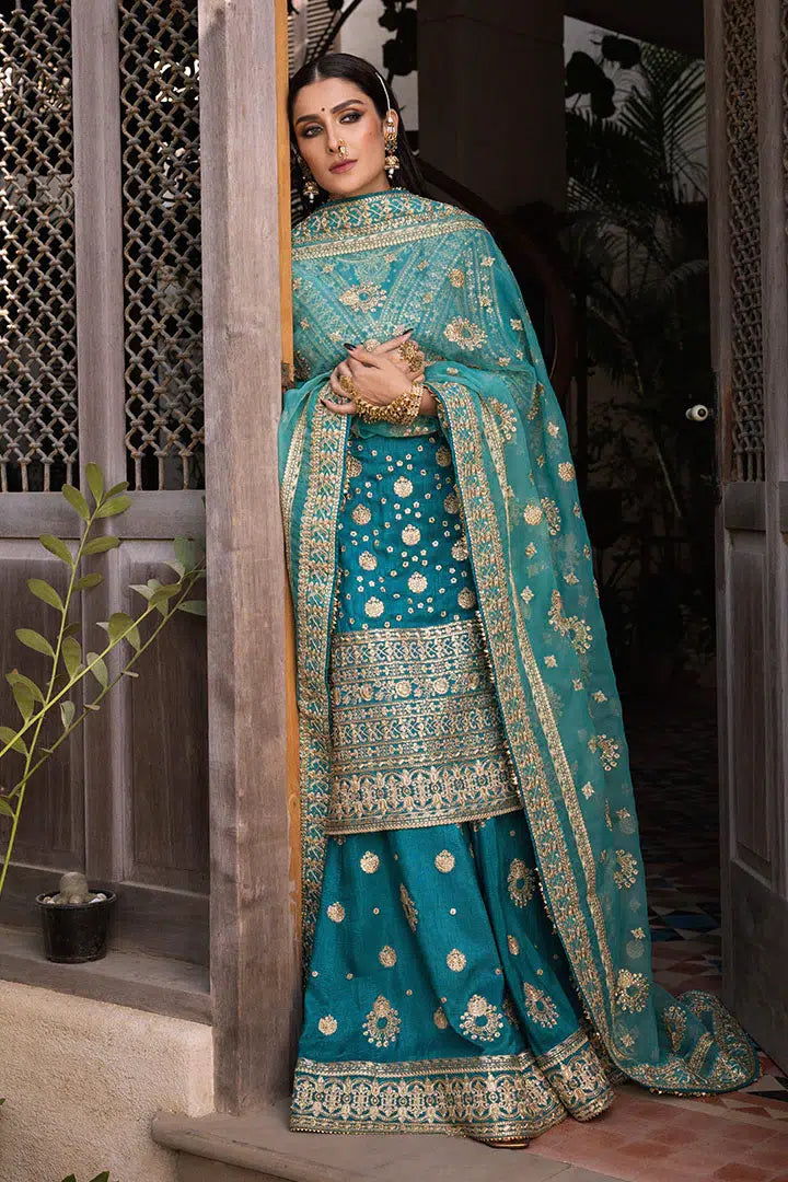 Erum Khan | Jahan Wedding 23 | Kumari - Hoorain Designer Wear - Pakistani Ladies Branded Stitched Clothes in United Kingdom, United states, CA and Australia
