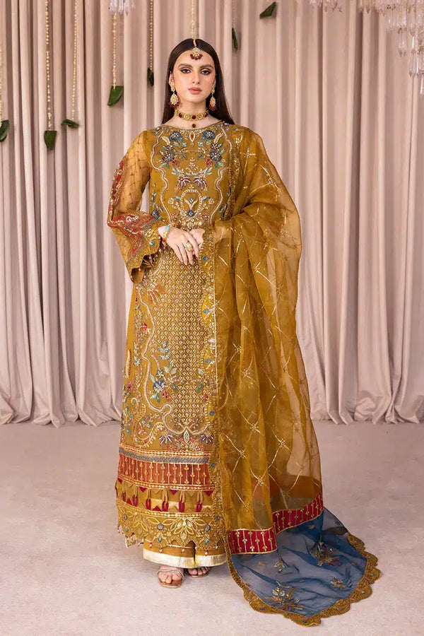 Emaan Adeel | Romansiyyah Luxury Formals 23 | RM-09 MISHA - Hoorain Designer Wear - Pakistani Ladies Branded Stitched Clothes in United Kingdom, United states, CA and Australia