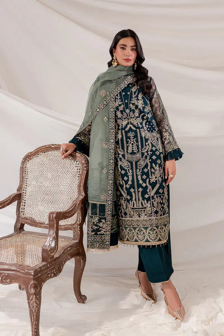 Farasha | Lumiere Luxury Collection 23 | Shamrock - Hoorain Designer Wear - Pakistani Ladies Branded Stitched Clothes in United Kingdom, United states, CA and Australia