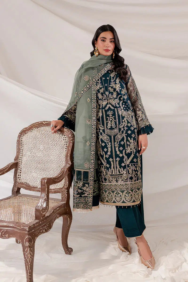 Farasha | Lumiere Luxury Collection 23 | Shamrock - Pakistani Clothes for women, in United Kingdom and United States