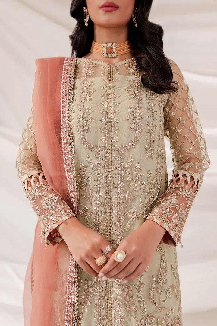 Farasha | Lumiere Luxury Collection 23 | Pearl Dream - Pakistani Clothes for women, in United Kingdom and United States