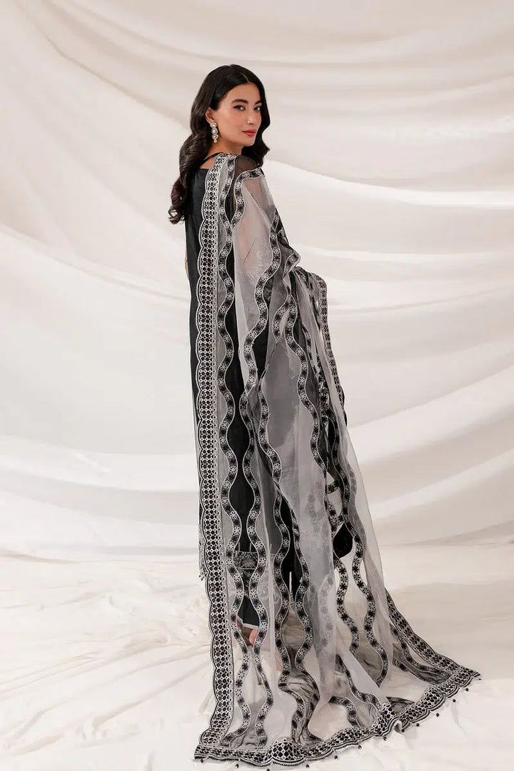 Farasha | Lumiere Luxury Collection 23 | Black Swan - Hoorain Designer Wear - Pakistani Ladies Branded Stitched Clothes in United Kingdom, United states, CA and Australia