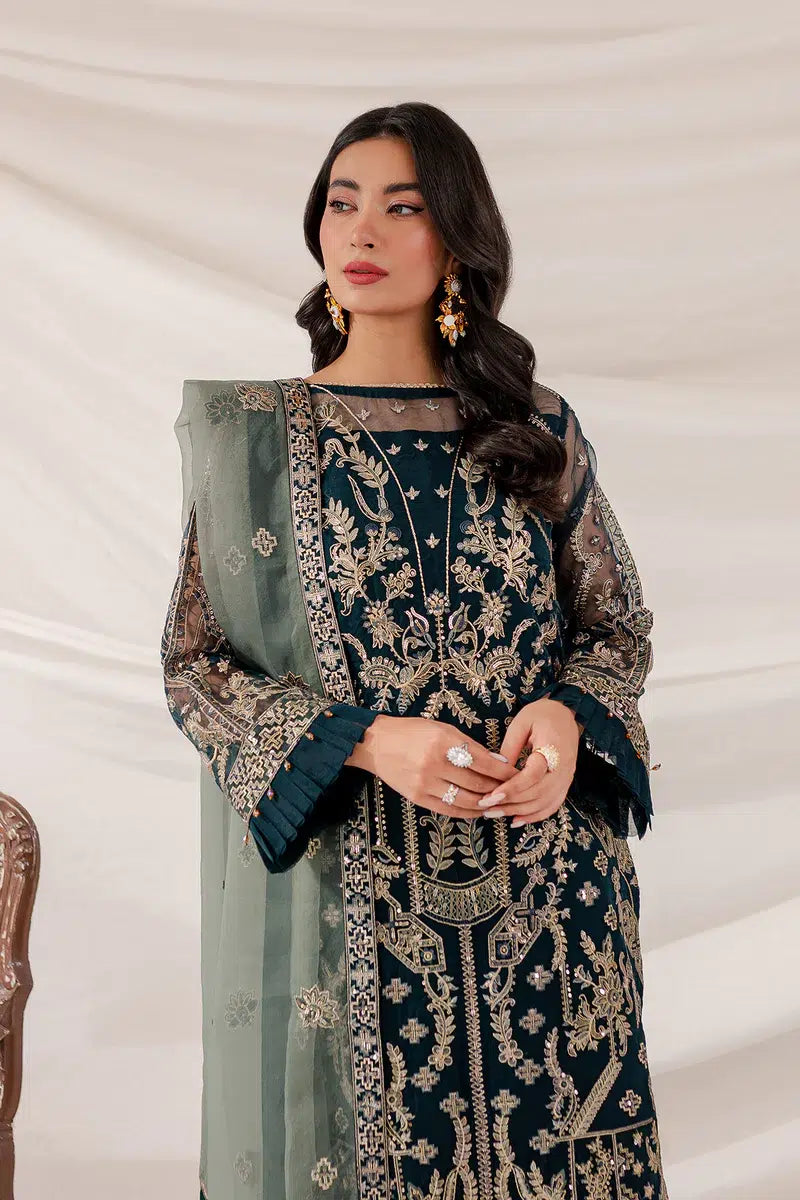 Farasha | Lumiere Luxury Collection 23 | Shamrock - Pakistani Clothes for women, in United Kingdom and United States