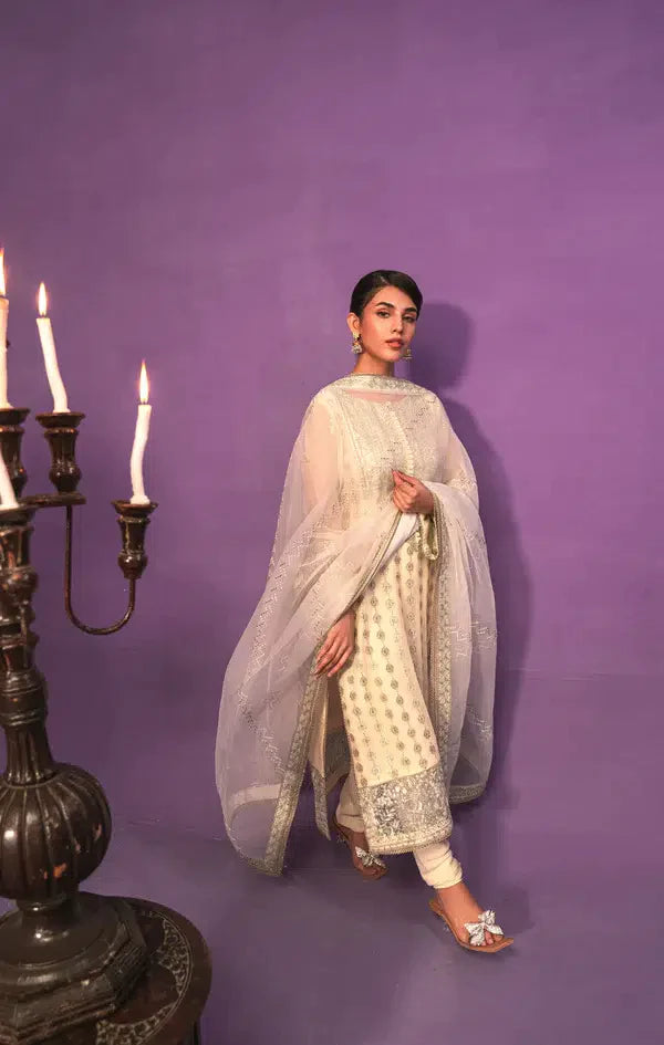 Gisele | Zarish Festive Collection 23 | Zahla - Hoorain Designer Wear - Pakistani Ladies Branded Stitched Clothes in United Kingdom, United states, CA and Australia