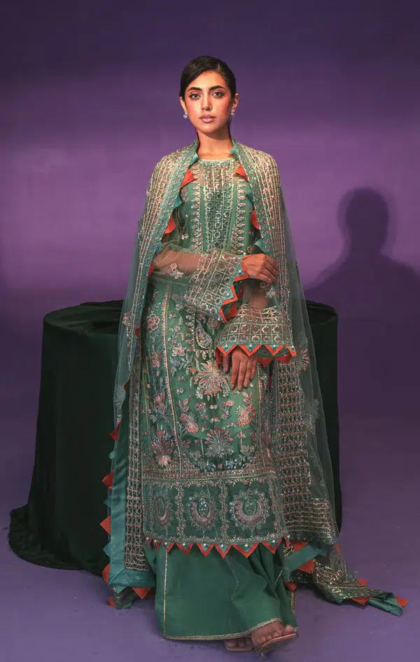 Gisele | Zarish Festive Collection 23 | Nazo - Hoorain Designer Wear - Pakistani Ladies Branded Stitched Clothes in United Kingdom, United states, CA and Australia