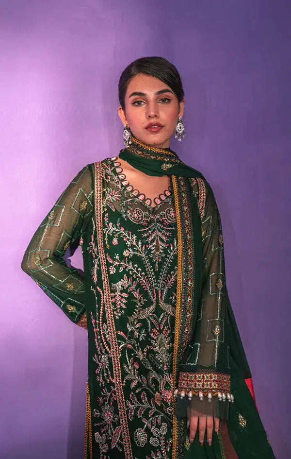 Gisele | Zarish Festive Collection 23 | Zaitoon - Hoorain Designer Wear - Pakistani Ladies Branded Stitched Clothes in United Kingdom, United states, CA and Australia