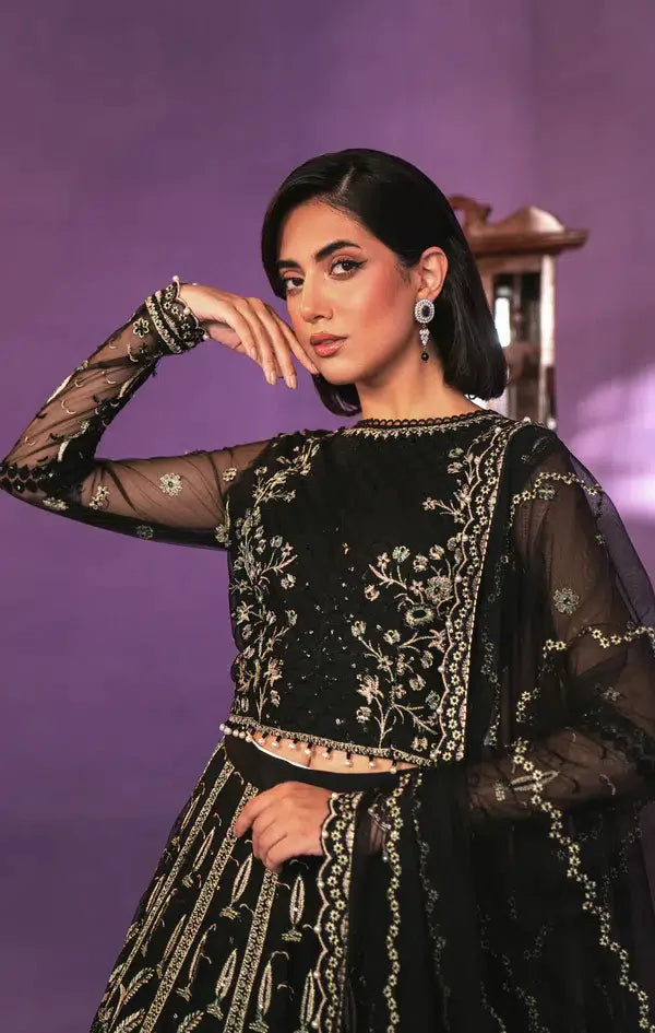 Gisele | Zarish Festive Collection 23 | Zarghuna - Hoorain Designer Wear - Pakistani Ladies Branded Stitched Clothes in United Kingdom, United states, CA and Australia