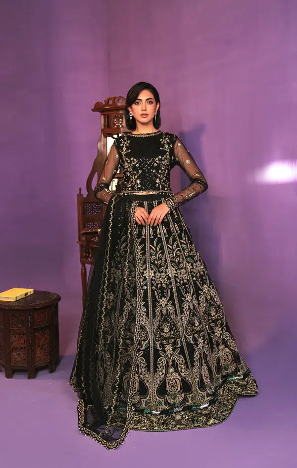 Gisele | Zarish Festive Collection 23 | Khaista - Hoorain Designer Wear - Pakistani Ladies Branded Stitched Clothes in United Kingdom, United states, CA and Australia
