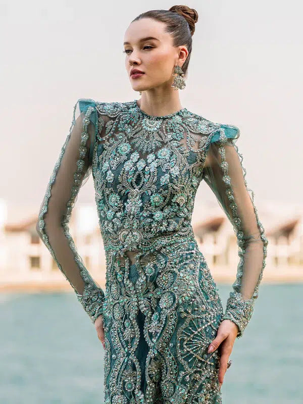 Epoque | Ciel Luxury Couture | Grace - Hoorain Designer Wear - Pakistani Designer Clothes for women, in United Kingdom, United states, CA and Australia