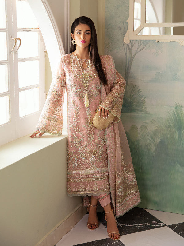 Gulaal | Embroidered Chiffon 23 | AYSEL GL-LP-V2-11 - Hoorain Designer Wear - Pakistani Designer Clothes for women, in United Kingdom, United states, CA and Australia