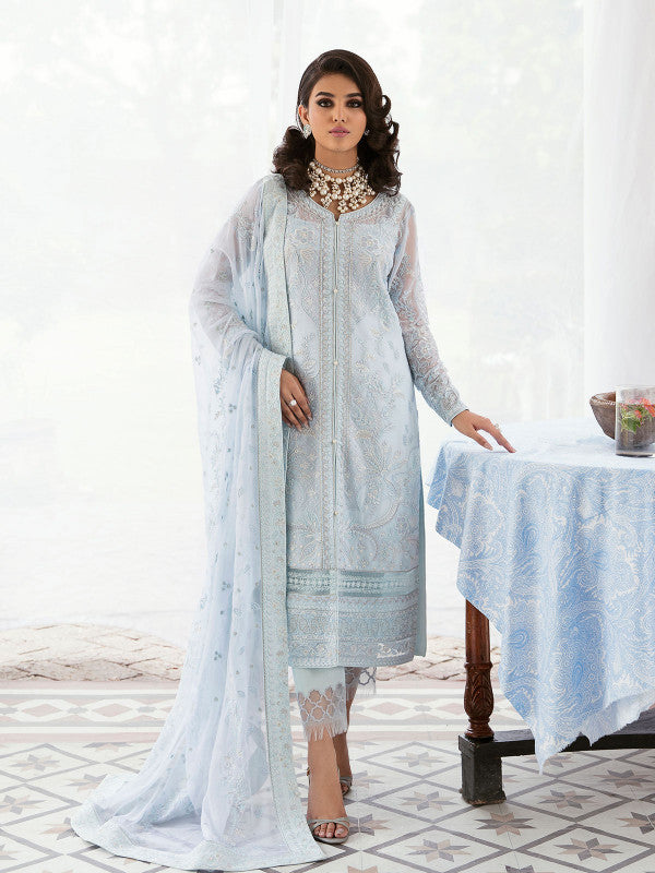 Gulaal | Embroidered Chiffon 23 | Wisteria - Pakistani Clothes for women, in United Kingdom and United States