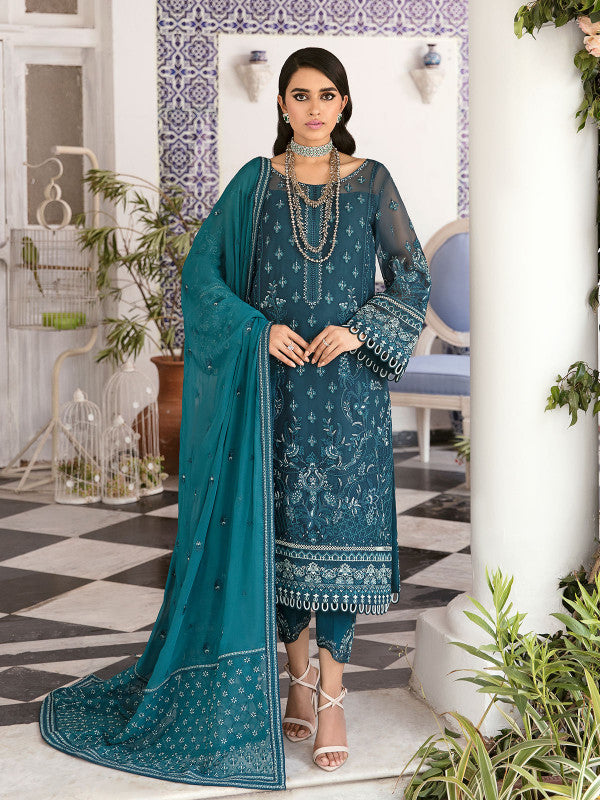 Gulaal | Embroidered Chiffon 23 | Reyah - Pakistani Clothes for women, in United Kingdom and United States