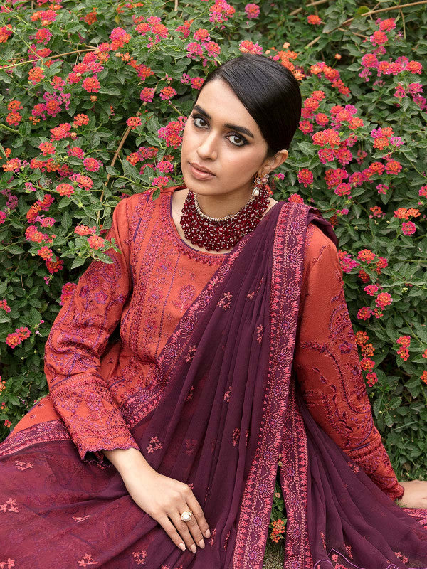 Gulaal | Embroidered Chiffon 23 | Nayaab - Pakistani Clothes for women, in United Kingdom and United States