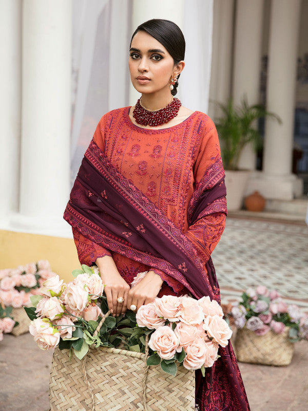 Gulaal | Embroidered Chiffon 23 | Nayaab - Pakistani Clothes for women, in United Kingdom and United States