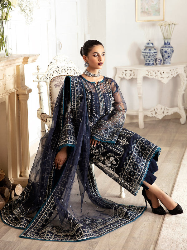 Gulaal | Embroidered Chiffon 23 | SABELA GL-LP-V2-15 - Hoorain Designer Wear - Pakistani Ladies Branded Stitched Clothes in United Kingdom, United states, CA and Australia