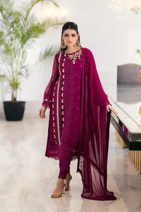 Azure | Embroidered Ensembles 23 | Glooming Diva - Hoorain Designer Wear - Pakistani Ladies Branded Stitched Clothes in United Kingdom, United states, CA and Australia