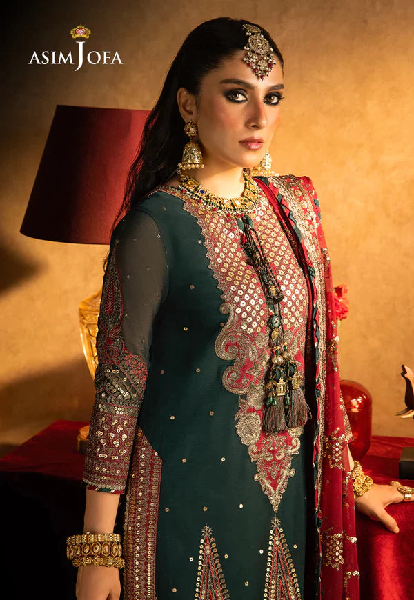 Asim Jofa | Velvet Festive 23 | AJVF-10 - Pakistani Clothes for women, in United Kingdom and United States