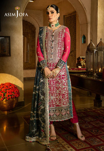 Asim Jofa | Velvet Festive 23 | AJVF-06 - Pakistani Clothes for women, in United Kingdom and United States