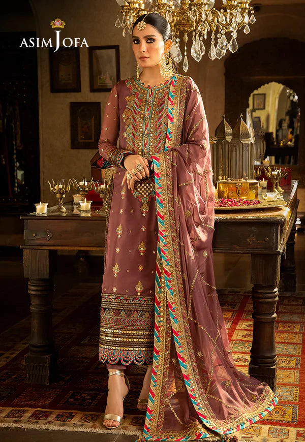 Asim Jofa | Velvet Festive 23 | AJVF-02 - Pakistani Clothes for women, in United Kingdom and United States