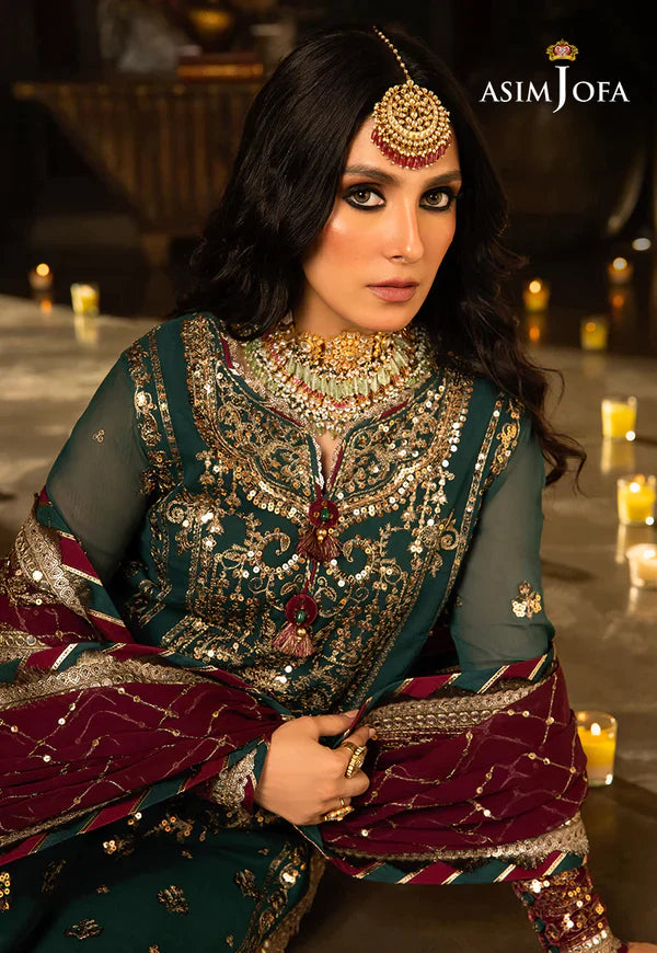 Asim Jofa | Velvet Festive 23 | AJVF-09 - Pakistani Clothes for women, in United Kingdom and United States