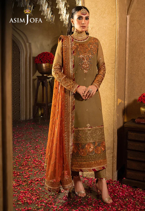 Asim Jofa | Velvet Festive 23 | AJVF-08 - Pakistani Clothes for women, in United Kingdom and United States