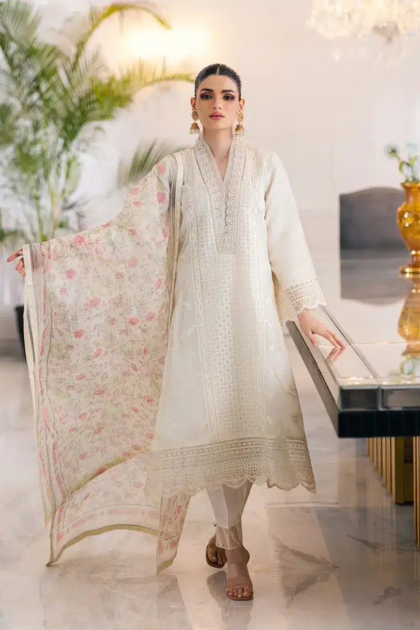Azure | Embroidered Ensembles 23 | Heaven Bliss - Hoorain Designer Wear - Pakistani Ladies Branded Stitched Clothes in United Kingdom, United states, CA and Australia