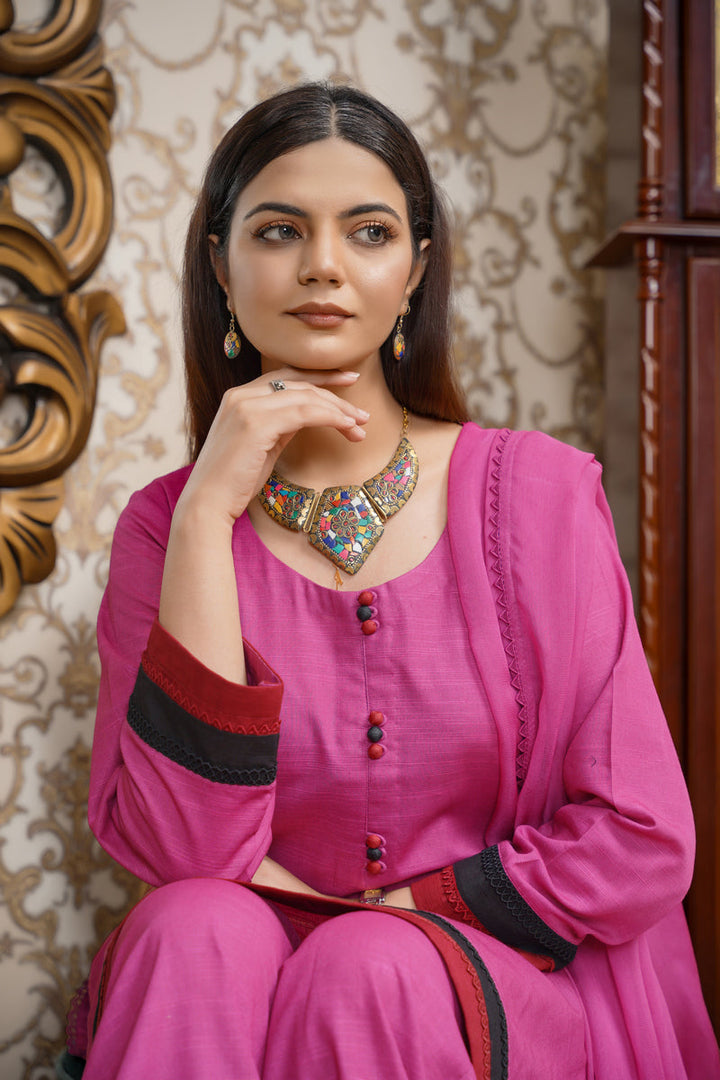 Hoorain Basics | Slub Winter 23 | HB-MGN - Hoorain Designer Wear - Pakistani Ladies Branded Stitched Clothes in United Kingdom, United states, CA and Australia