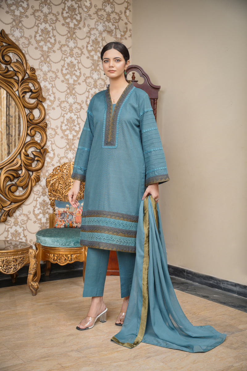 Hoorain Basics | Slub Winter 23 | HB-ZINC - Pakistani Clothes for women, in United Kingdom and United States