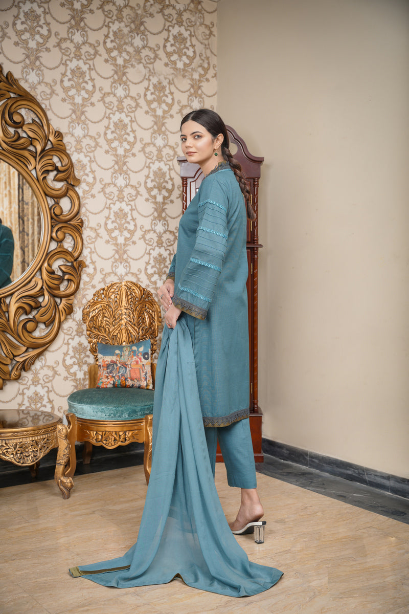 Hoorain Basics | Slub Winter 23 | HB-ZINC - Pakistani Clothes for women, in United Kingdom and United States