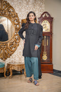 Hoorain Basics | Slub Winter 23 | HB-BLK - Pakistani Clothes for women, in United Kingdom and United States