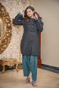 Hoorain Basics | Slub Winter 23 | HB-BLK - Pakistani Clothes for women, in United Kingdom and United States