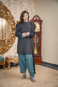 Hoorain Basics | Slub Winter 23 | HB-BLK - Pakistani Clothes for women, in United Kingdom and United States