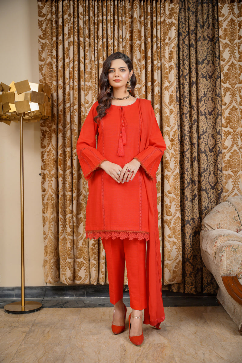 Hoorain Basics | Slub Winter 23 | HB-RD - Pakistani Clothes for women, in United Kingdom and United States