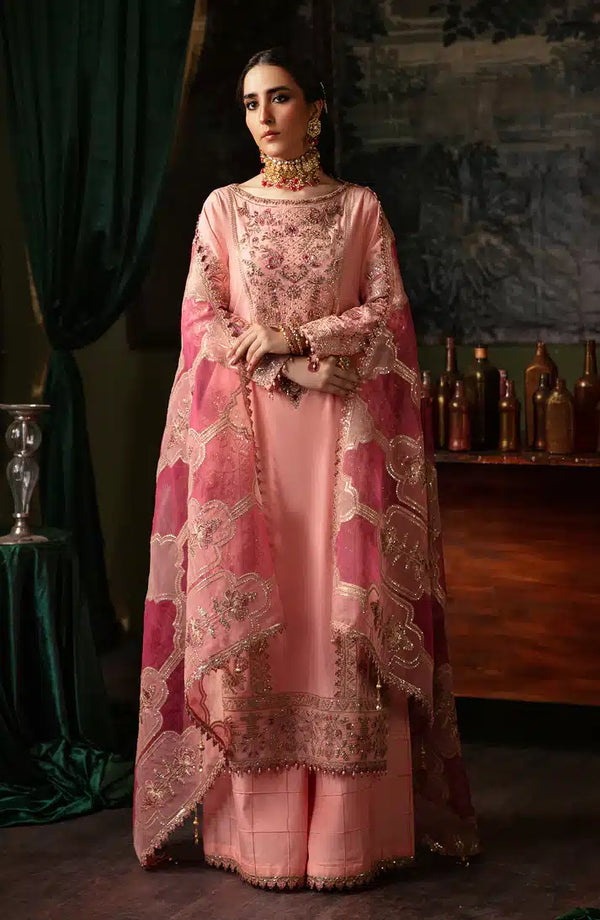 Emaan Adeel | Noori Silk Formals 23 | NR 03 SHERBANO - Hoorain Designer Wear - Pakistani Ladies Branded Stitched Clothes in United Kingdom, United states, CA and Australia