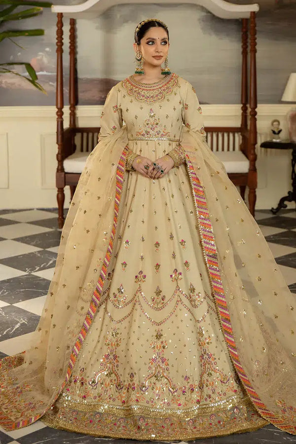 Imrozia Premium | Jahaan Ara Wedding Formals 23 | SRS-05 Uns - Hoorain Designer Wear - Pakistani Ladies Branded Stitched Clothes in United Kingdom, United states, CA and Australia
