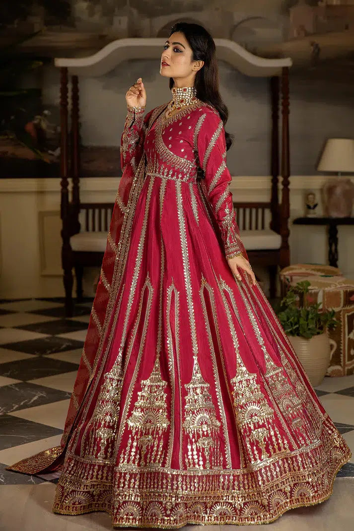 Imrozia Premium | Jahaan Ara Wedding Formals 23 | SRS-06 Surkh Roo - Hoorain Designer Wear - Pakistani Designer Clothes for women, in United Kingdom, United states, CA and Australia