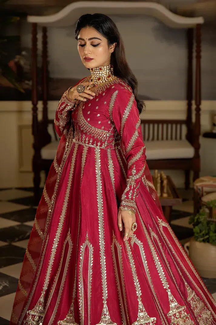 Imrozia Premium | Jahaan Ara Wedding Formals 23 | SRS-06 Surkh Roo - Hoorain Designer Wear - Pakistani Designer Clothes for women, in United Kingdom, United states, CA and Australia