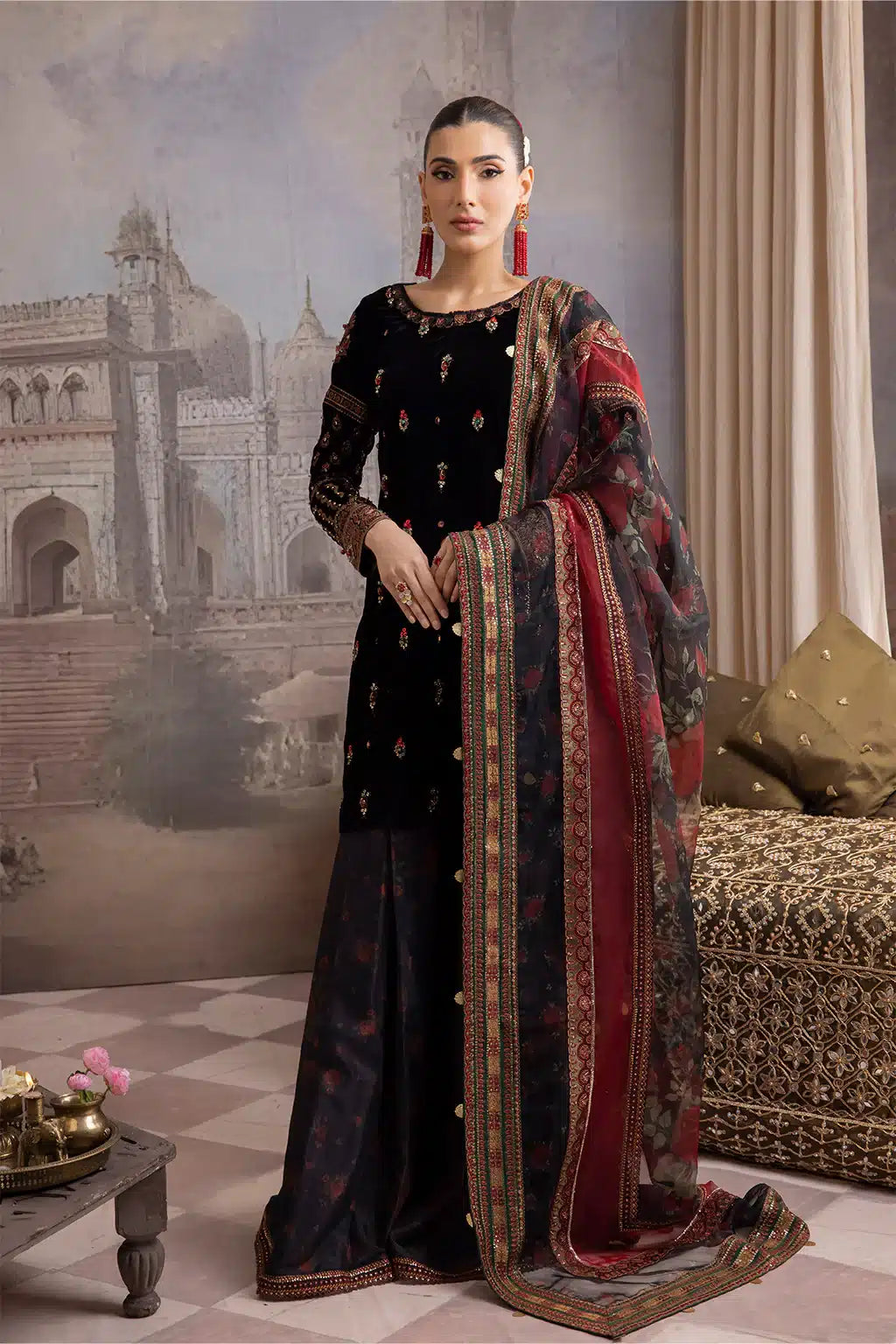 Iznik | Festive Velvet 23 | IV-20 AYYAR - Pakistani Clothes for women, in United Kingdom and United States