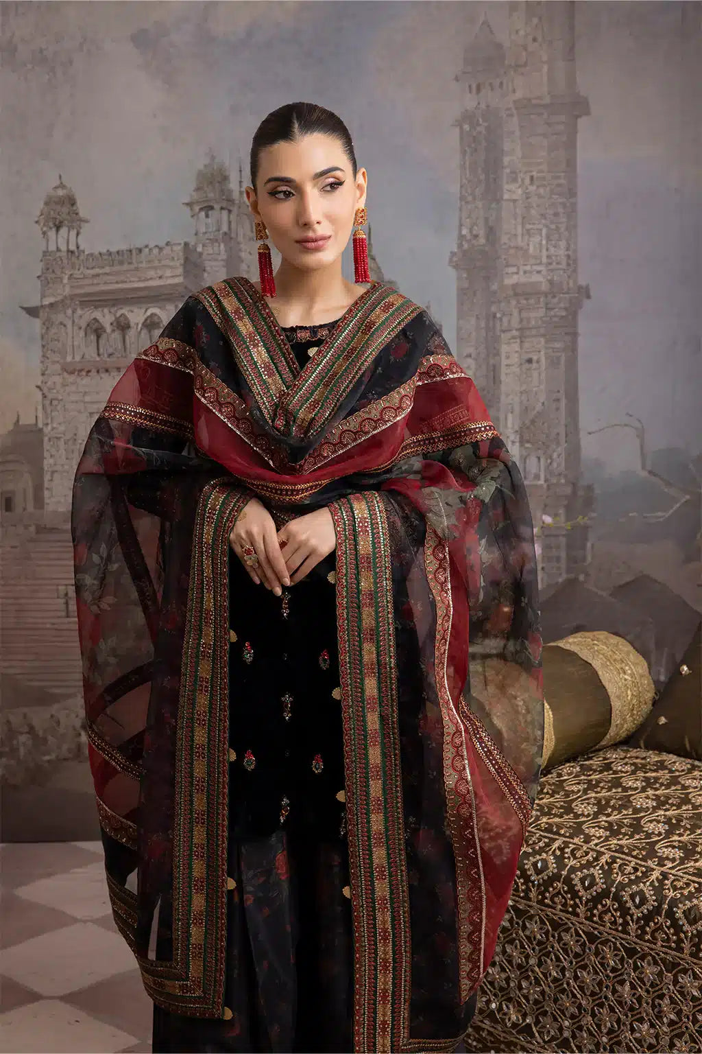 Iznik | Festive Velvet 23 | IV-20 AYYAR - Pakistani Clothes for women, in United Kingdom and United States