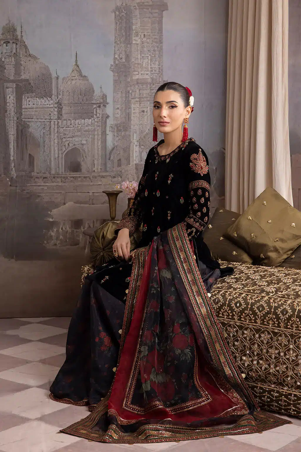 Iznik | Festive Velvet 23 | IV-20 AYYAR - Pakistani Clothes for women, in United Kingdom and United States