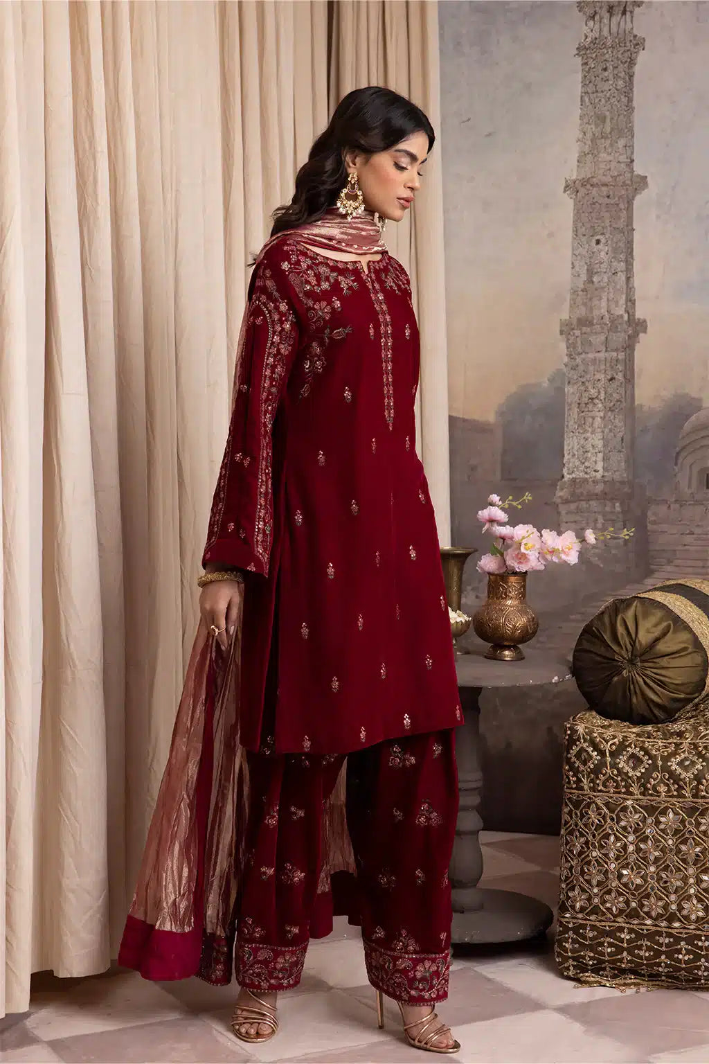 Iznik | Festive Velvet 23 | IV-27 HARF - Pakistani Clothes for women, in United Kingdom and United States