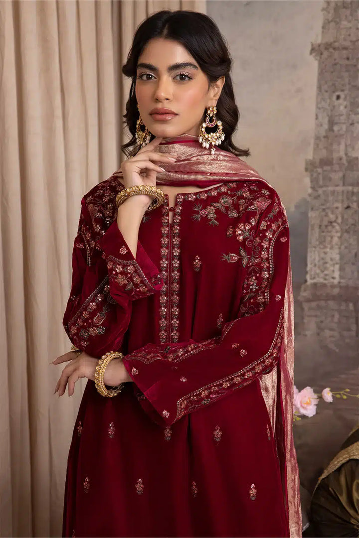 Iznik | Festive Velvet 23 | IV-27 HARF - Pakistani Clothes for women, in United Kingdom and United States