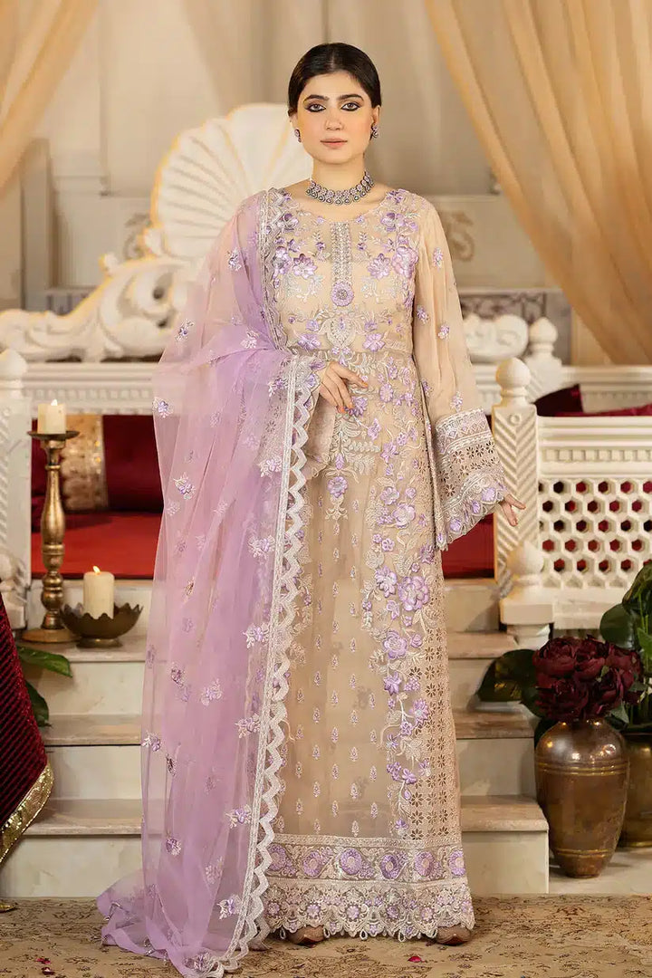 Imrozia Premium | Falesia Formals 23 | L-264 Avon Pearl - Hoorain Designer Wear - Pakistani Ladies Branded Stitched Clothes in United Kingdom, United states, CA and Australia