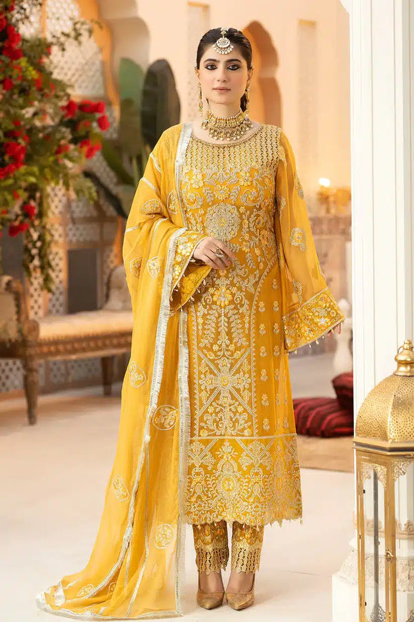 Imrozia Premium | Falesia Formals 23 | L-266 Solaris - Hoorain Designer Wear - Pakistani Ladies Branded Stitched Clothes in United Kingdom, United states, CA and Australia