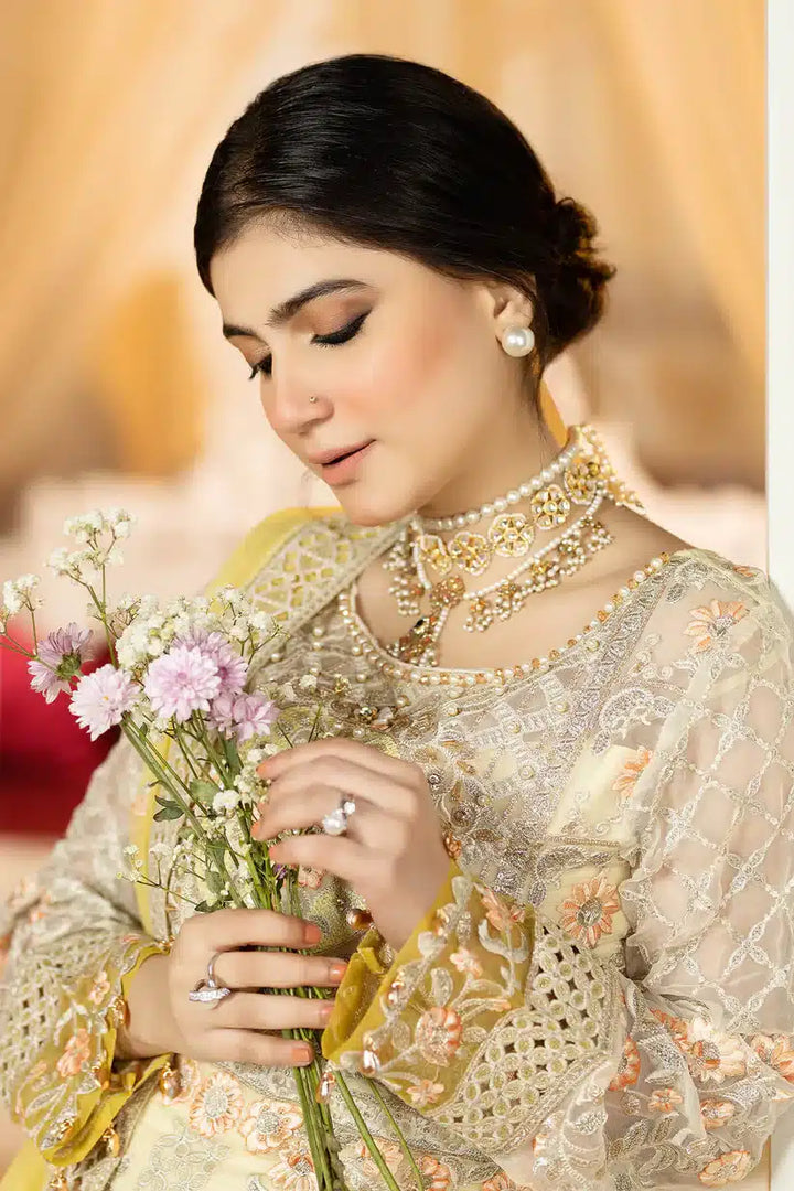 Imrozia Premium | Falesia Formals 23 | L-270 Lucille - Hoorain Designer Wear - Pakistani Ladies Branded Stitched Clothes in United Kingdom, United states, CA and Australia