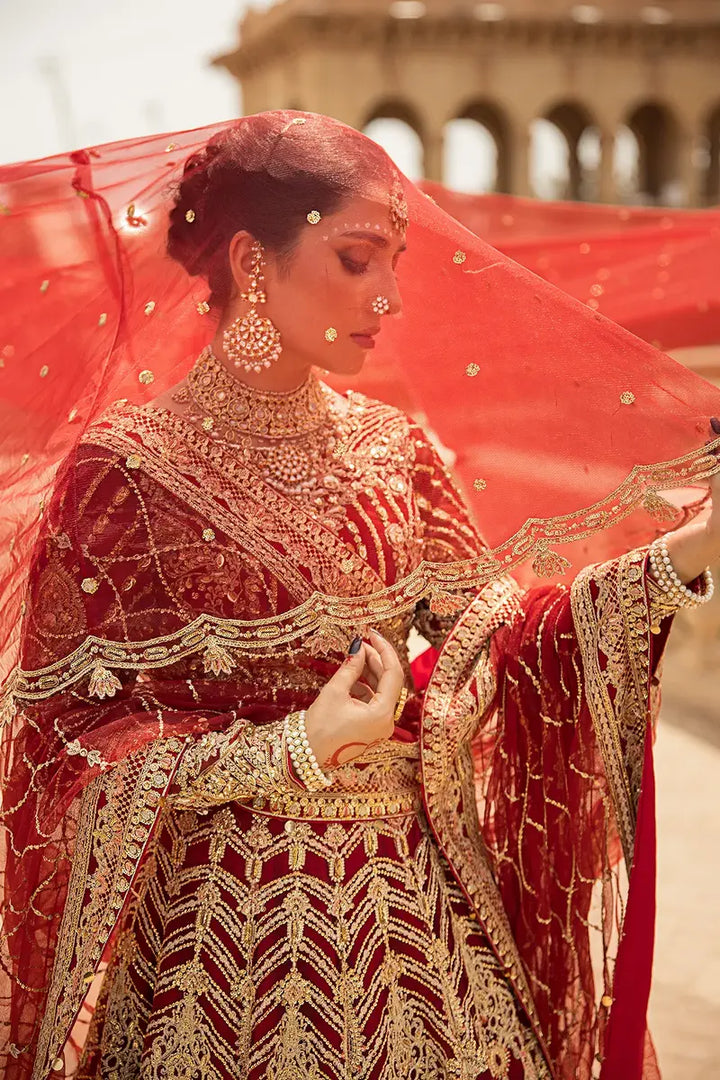 Erum Khan | Jahan Wedding 23 | Laila - Hoorain Designer Wear - Pakistani Ladies Branded Stitched Clothes in United Kingdom, United states, CA and Australia