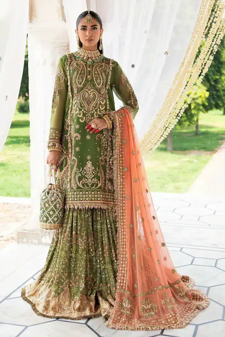Declare | Phul Motiya Da | BANAFSHA LFU-12 - Hoorain Designer Wear - Pakistani Ladies Branded Stitched Clothes in United Kingdom, United states, CA and Australia